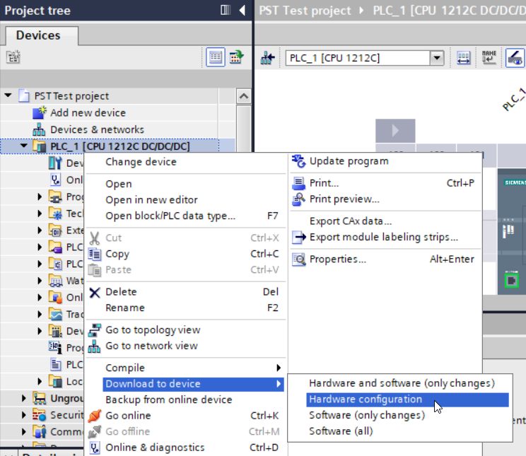 Find PROFINET devices and assign IP settings over VPN