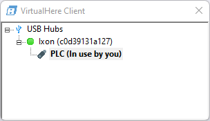 Connect to your machine using USB over IP